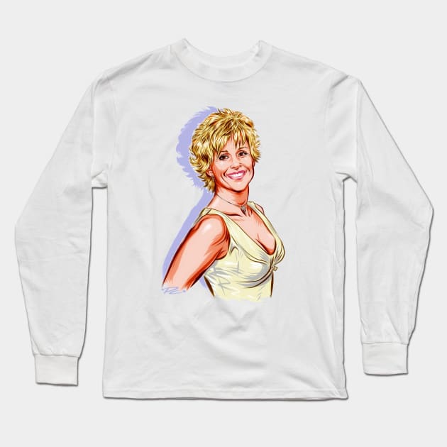 Lorrie Morgan - An illustration by Paul Cemmick Long Sleeve T-Shirt by PLAYDIGITAL2020